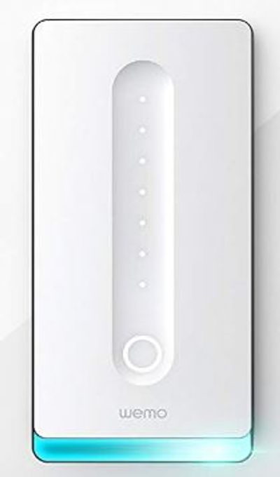 Wemo Dimmer Wi-Fi Smart Light Switch, Works with Amazon Alexa and The Google Assistant,White - F7C059 For $49.99 At Amazon Canada