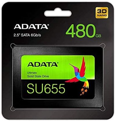 ADATA SU655 480GB 3D NAND 2.5 inch Internal SSD On Sale for $ 59.99 at Amazon Canada