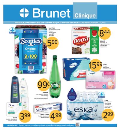 Brunet Clinique Flyer February 4 to 17