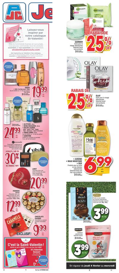 Jean Coutu (QC) Flyer February 4 to 10