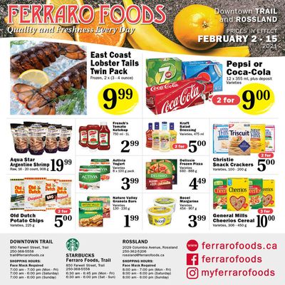 Ferraro Foods Flyer February 2 to 15
