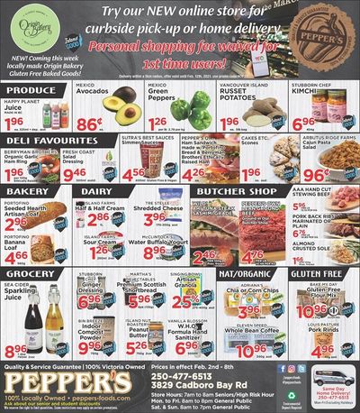 Pepper's Foods Flyer February 2 to 8