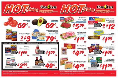 Food 4 Less (IL) Weekly Ad Flyer February 3 to February 9