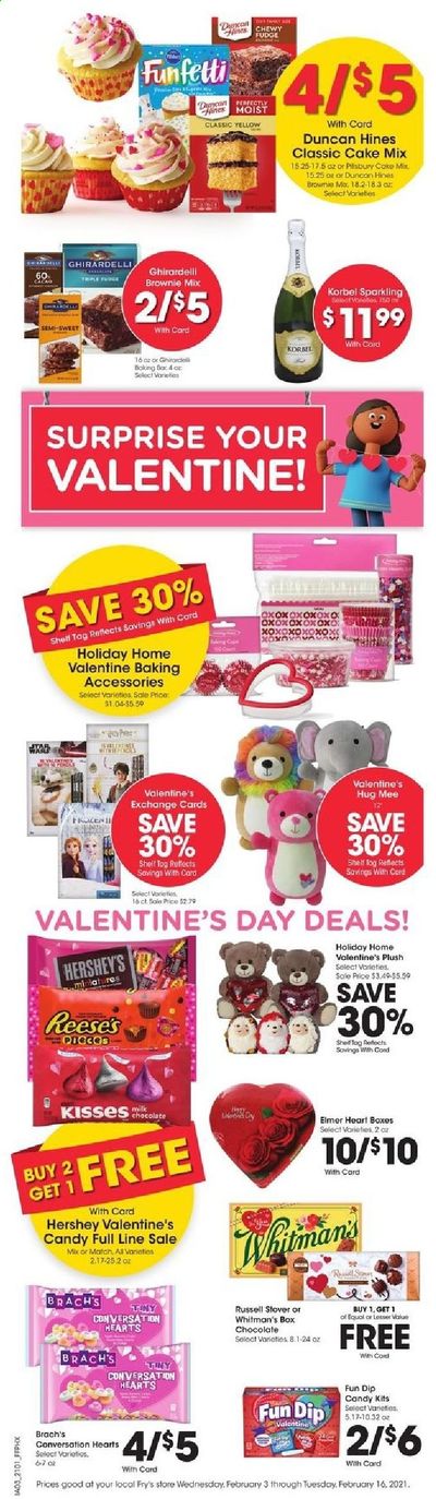 Fry’s Weekly Ad Flyer February 3 to February 16