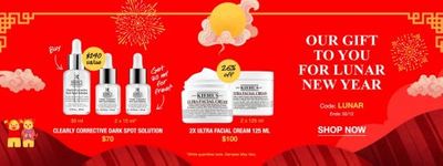 Kiehl’s Canada Lunar New Year Sale: Save 26% OFF with Your Purchase of 2 Ultra Facial Creams + More