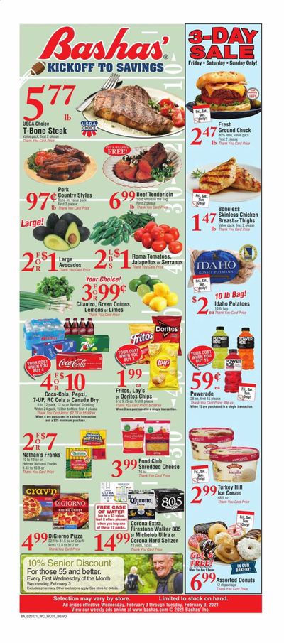 Bashas' Weekly Ad Flyer February 3 to February 9