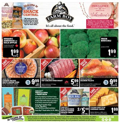 Farm Boy Flyer February 4 to 10