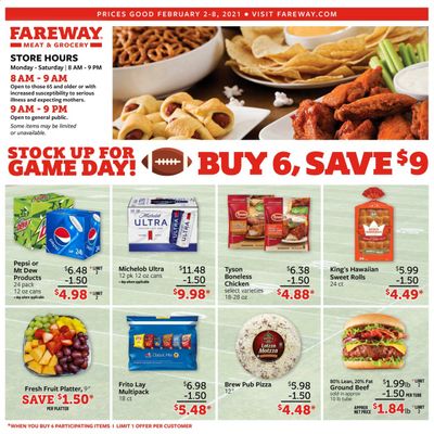 Fareway (IA, IL, MN, MO, NE, SD) Weekly Ad Flyer February 2 to February 8