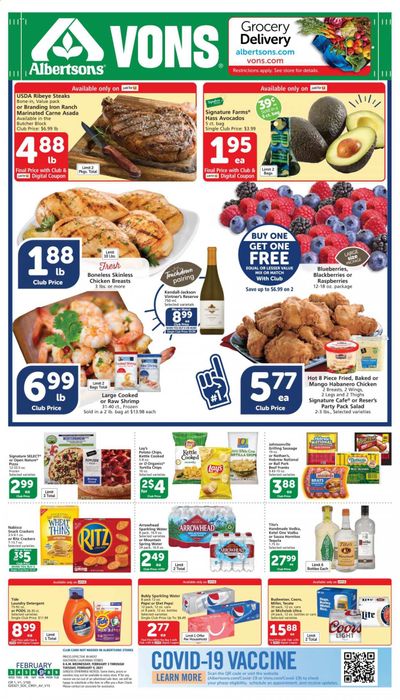 Albertsons Weekly Ad Flyer February 3 to February 9