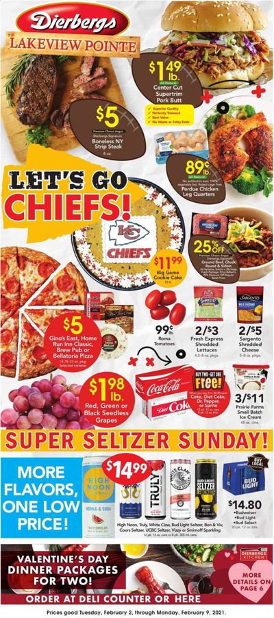 Dierbergs (MO) Weekly Ad Flyer February 2 to February 8