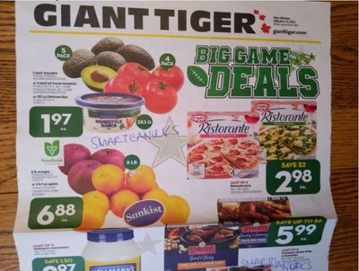 Giant Tiger Canada Flyer Sneak February 3rd – 9th