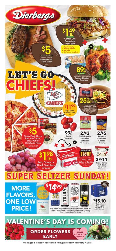 Dierbergs Markets Weekly Ad Flyer February 2 to February 8, 2021