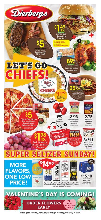 Dierbergs Markets Weekly Ad Flyer February 2 to February 8, 2021