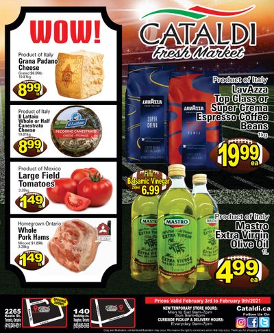 Cataldi Fresh Market Flyer February 3 to 9
