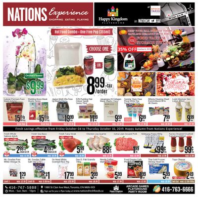Nations Fresh Foods (Toronto) Flyer October 4 to 10