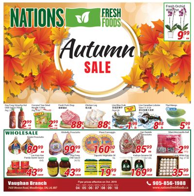 Nations Fresh Foods (Vaughan) Flyer October 4 to 10