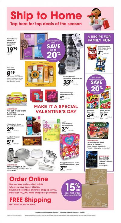 Smith's (AZ, ID, MT, NM, NV, UT, WY) Weekly Ad Flyer February 3 to February 9