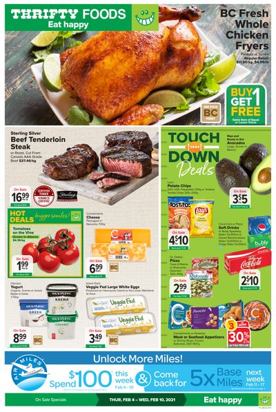 Thrifty Foods Flyer February 4 to 10