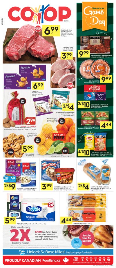 Foodland Co-op Flyer February 4 to 10