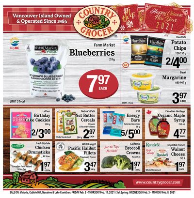 Country Grocer (Salt Spring) Flyer February 3 to 8