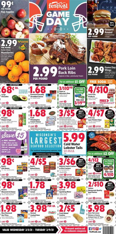 Festival Foods Weekly Ad Flyer February 3 to February 9