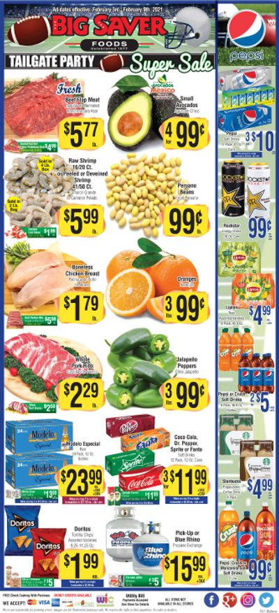 Big Saver Foods Weekly Ad Flyer February 3 to February 9, 2021