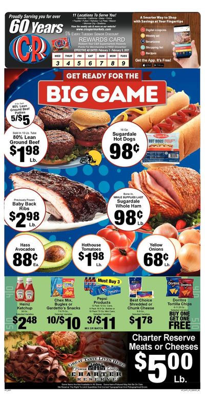 C&R Market Weekly Ad Flyer February 3 to February 9, 2021