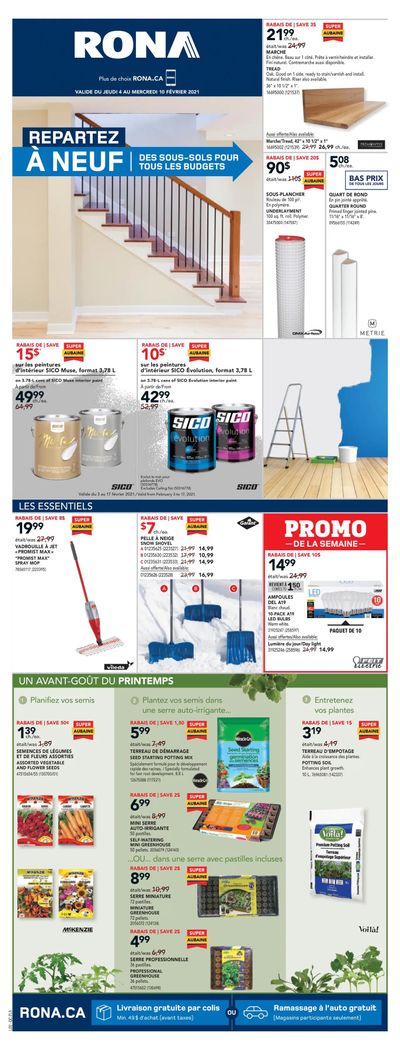Rona (QC) Flyer February 4 to 10
