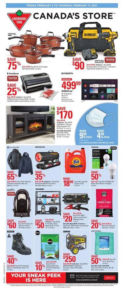 Canadian Tire (ON) Flyer February 5 to 11