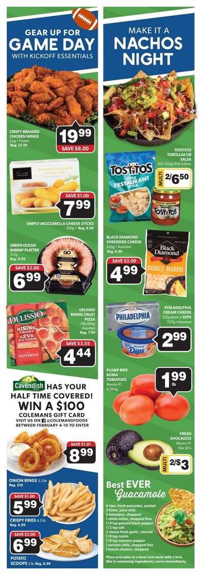 Coleman's Flyer February 4 to 10