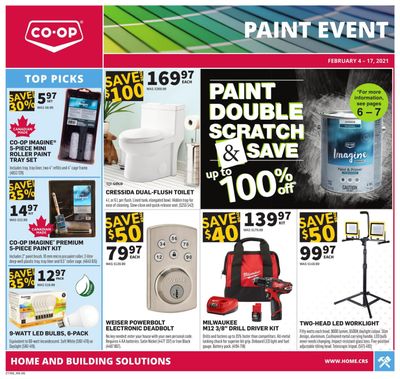 Co-op (West) Home Centre Flyer February 4 to 17