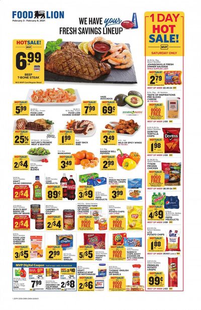 Food Lion (DE) Weekly Ad Flyer February 3 to February 9