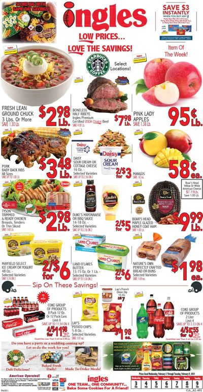 Ingles Weekly Ad Flyer February 3 to February 9