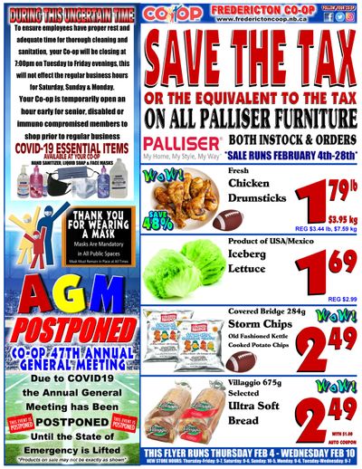 Fredericton Co-op Flyer February 4 to 10