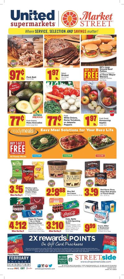United Supermarket Weekly Ad Flyer February 3 to February 9, 2021