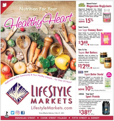 Lifestyle Markets Flyer February 3 to 21