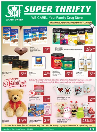 Super Thrifty Flyer February 3 to 13