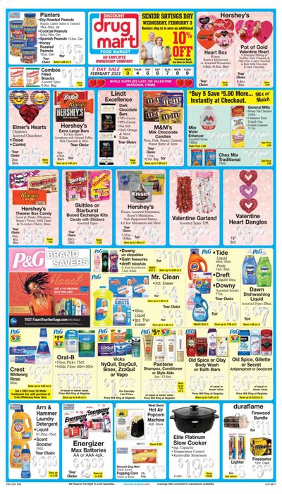 Discount Drug Mart (OH) Weekly Ad Flyer February 3 to February 9