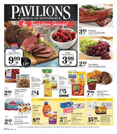 Pavilions (CA) Weekly Ad Flyer February 3 to February 9