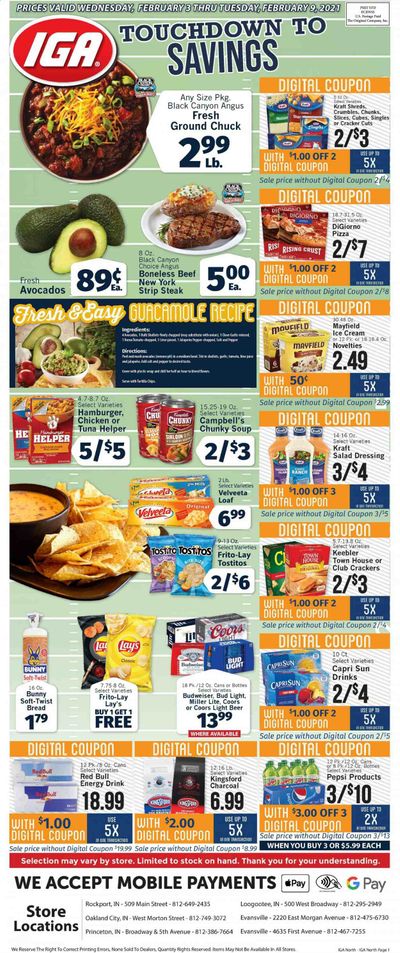 IGA Weekly Ad Flyer February 3 to February 9