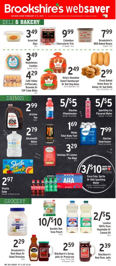 Brookshires Weekly Ad Flyer February 3 to February 9