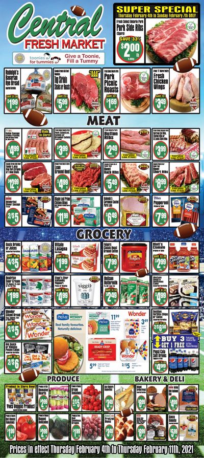 Central Fresh Market Flyer February 4 to 11