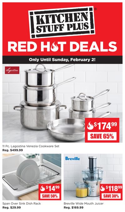 Kitchen Stuff Plus Red Hot Deals Flyer January 27 to February 2