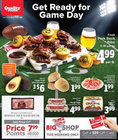 Quality Foods Flyer January 27 to February 2