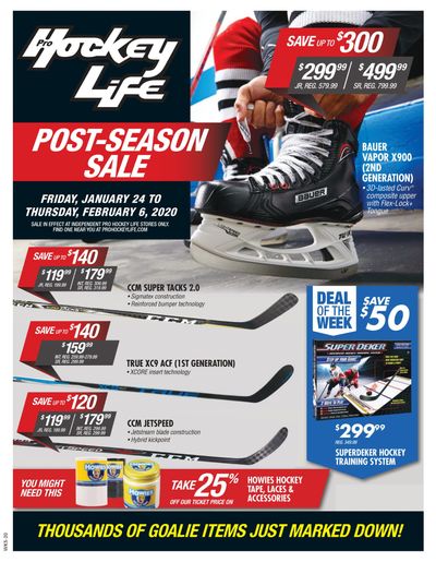 Pro Hockey Life Flyer January 24 to February 6
