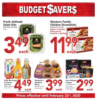 Buy-Low Foods Budget Savers Flyer January 26 to February 29
