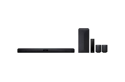 LG SL4R 420-Watt 2.1 Channel Sound Bar With Rear Speakers on Sale for $249.99 (Save $50.00) at Best Buy Canada