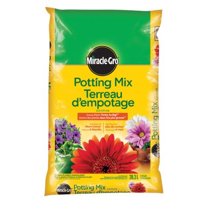 Miracle-Gro 1-cu ft Potting Soil on Sale for $4.99 (Save $3.50) at Lowe's Canada