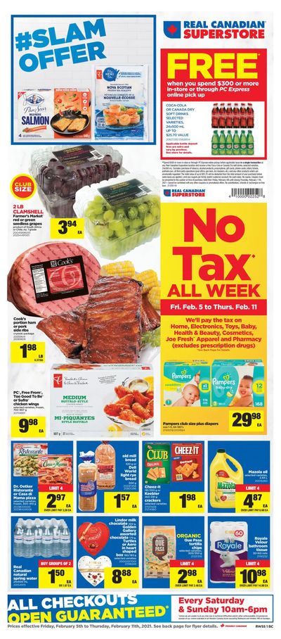 Real Canadian Superstore (West) Flyer February 5 to 11