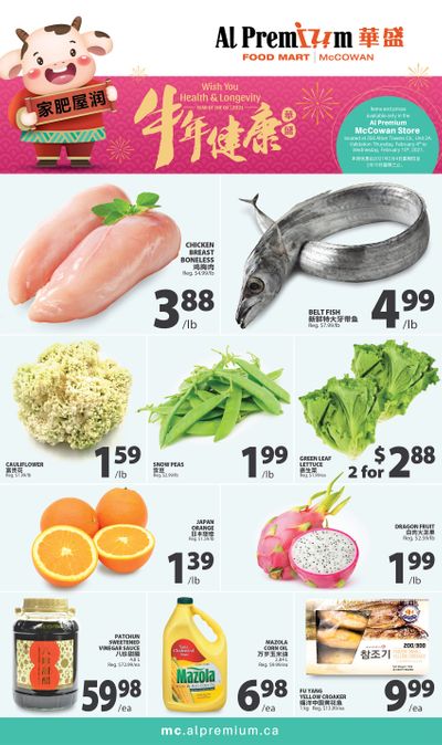Al Premium Food Mart (McCowan) Flyer February 4 to 10